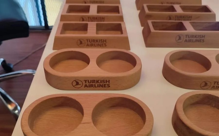 CNC işleme ile kişiye özel ahşap servislik üretimi