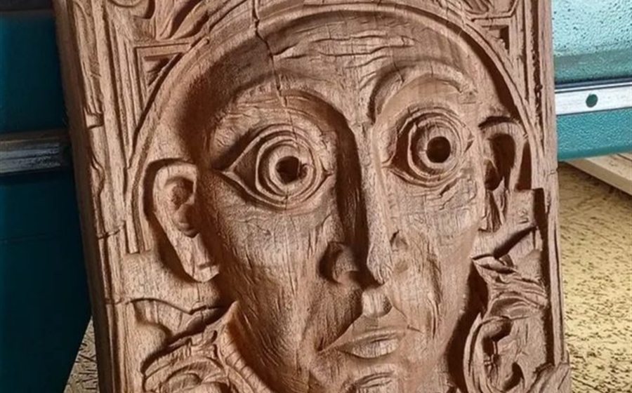 CNC oyma MDF modelleme ve rölyef işleme örneği